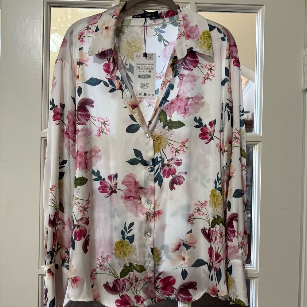 Zara Floral Women's Top - Multicolor